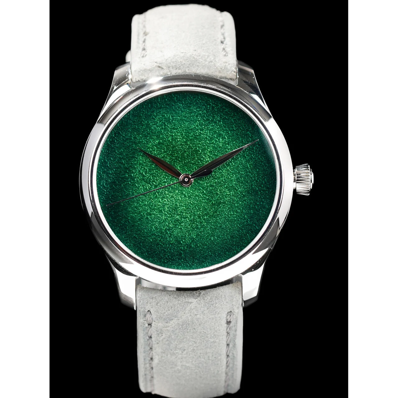 H. Moser & Cie. - Moser & Cie. 1200-1233 Endeavour Centre Seconds Concept Lime Green POC21000N28060 40 mm kol saati