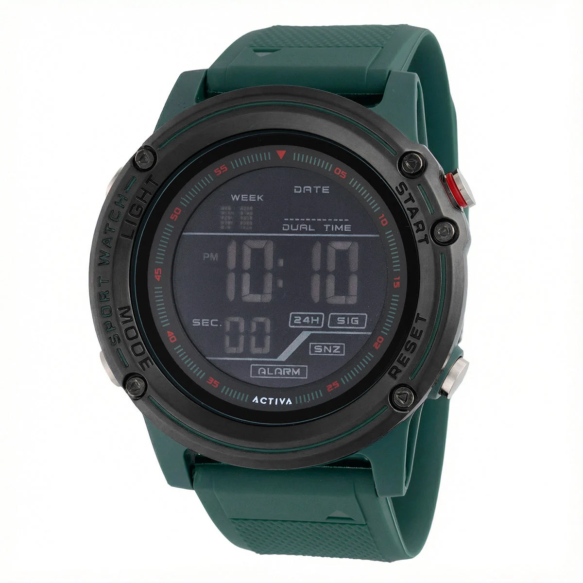 Activa Voyager of Time X Invicta Digital Watch - 52mm. Green (ACW8125-003) 52 mm kol saati