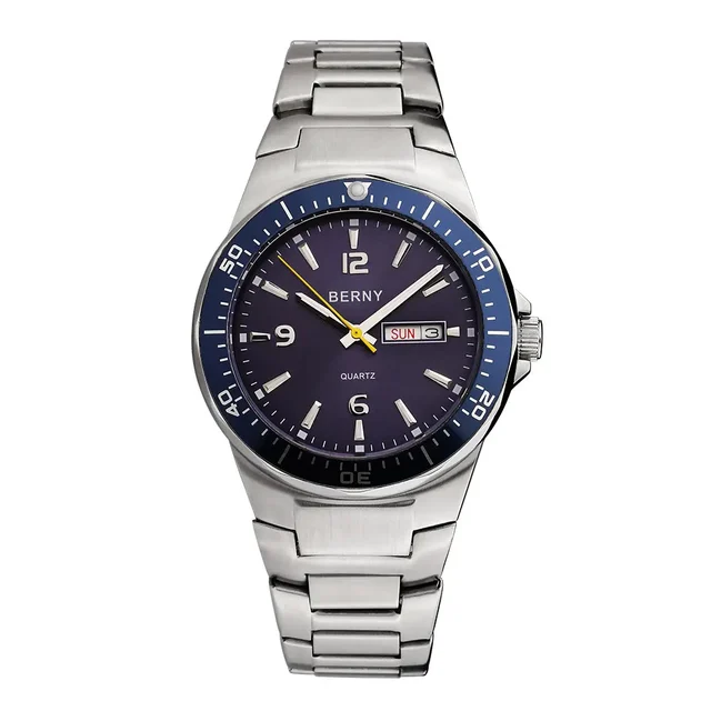 BERNY Men Quartz Diver Watch-2634M 2634M-C kol saati