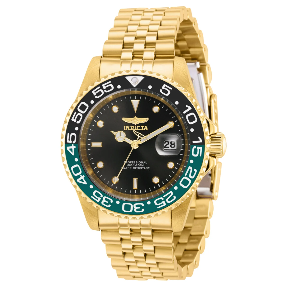 Invicta Pro Diver Dorsalcraft Watch - 40mm, Gold (36043) 40 mm kol saati