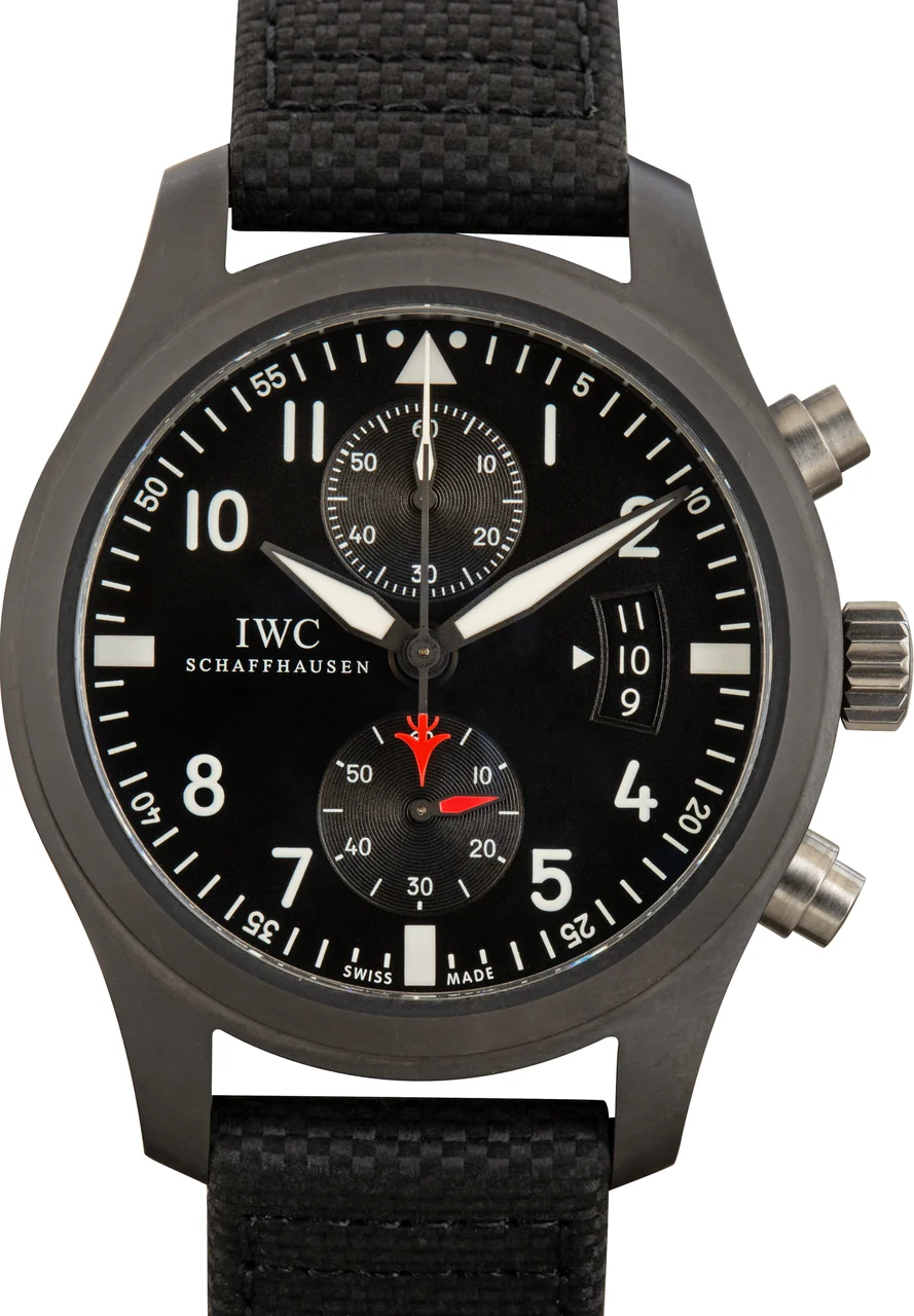 IWC Pilot's Watch Top Gun Ref IW38801 Ceramic IW388001 kol saati