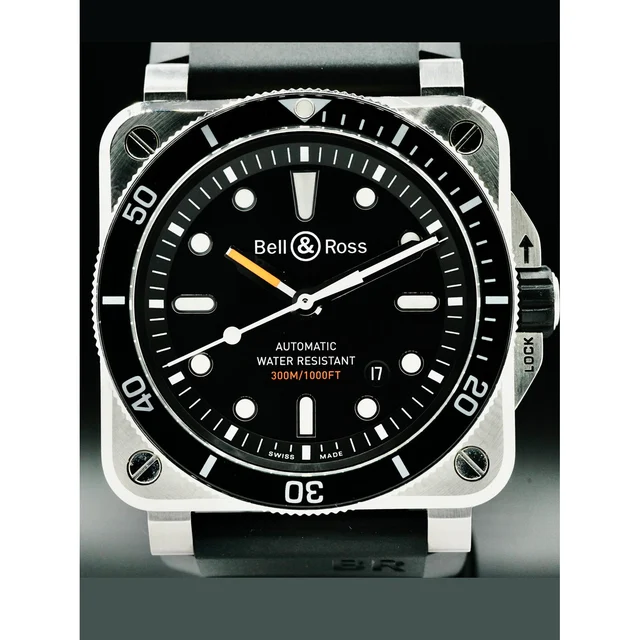 Bell & Ross Diver BR0392-D-BL-ST-SRB 210000072195 kol saati
