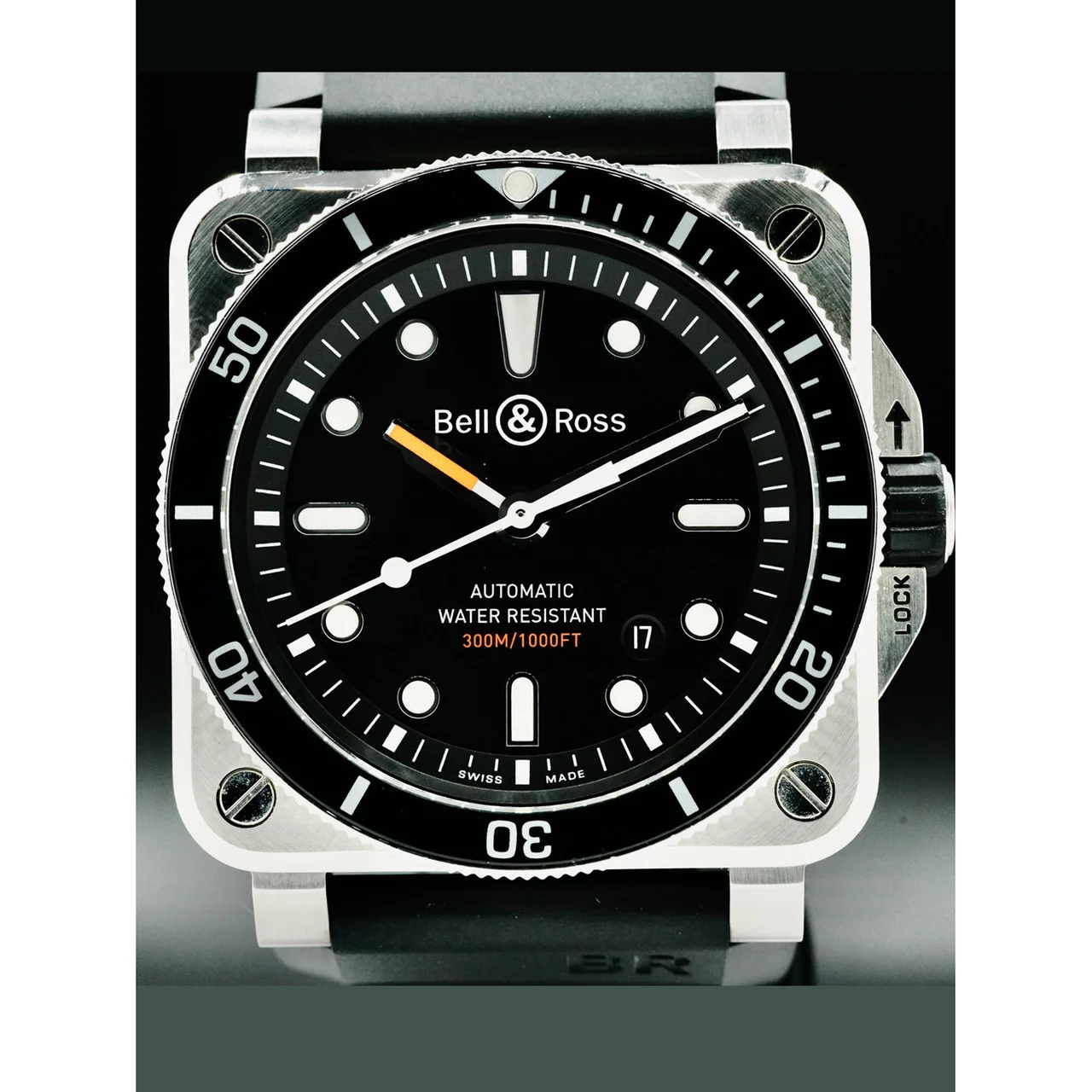 Bell & Ross Diver BR0392-D-BL-ST-SRB 210000072195 42 mm kol saati