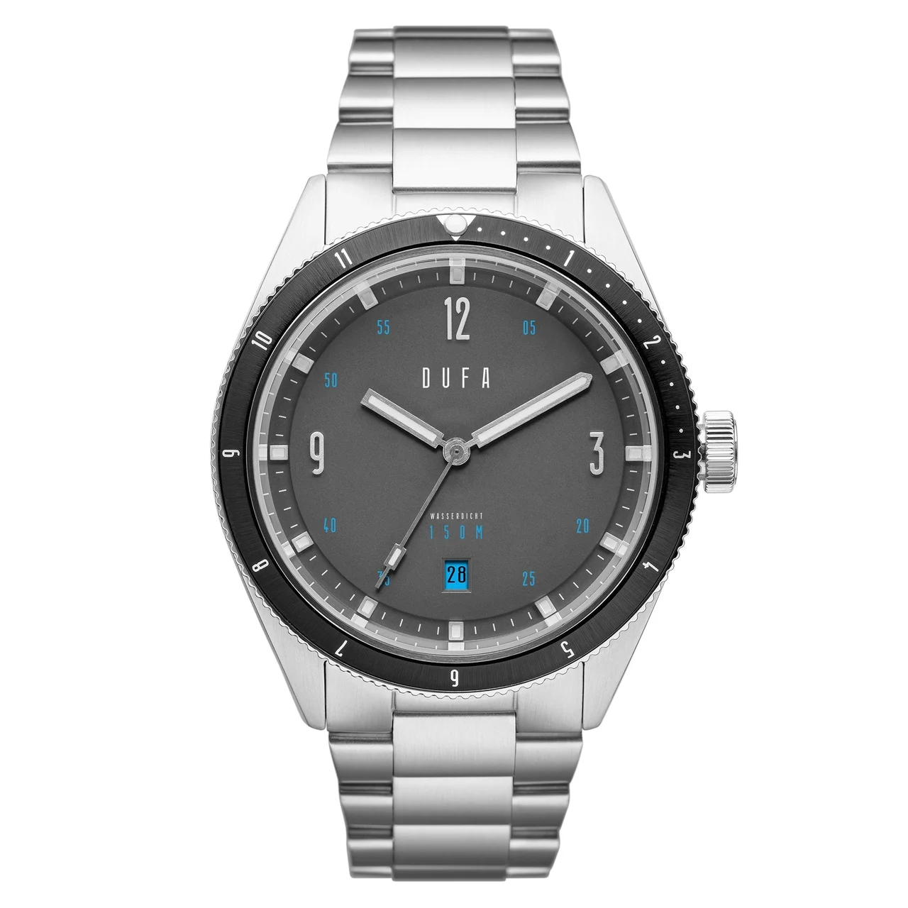 DuFa Freitaucher DF-9034-33 41 mm kol saati