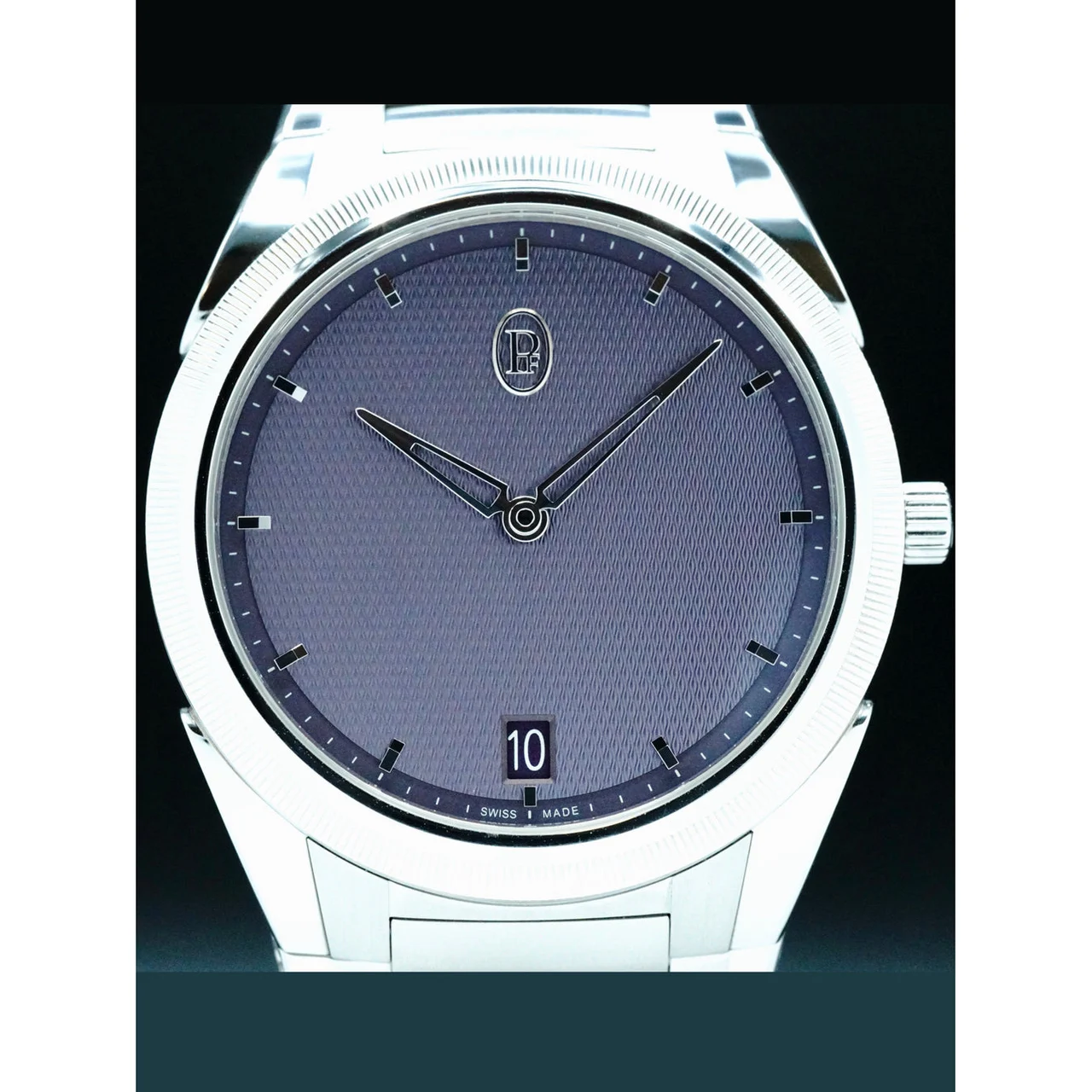 Parmigiani Fleurier Tonda PF Micro-rotor "Purple Reign" 210000079777 40 mm kol saati