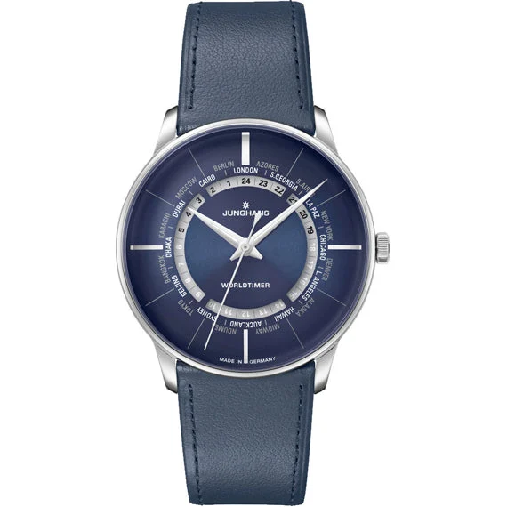 Junghans Meister Worldtimer 027/3010.01 kol saati