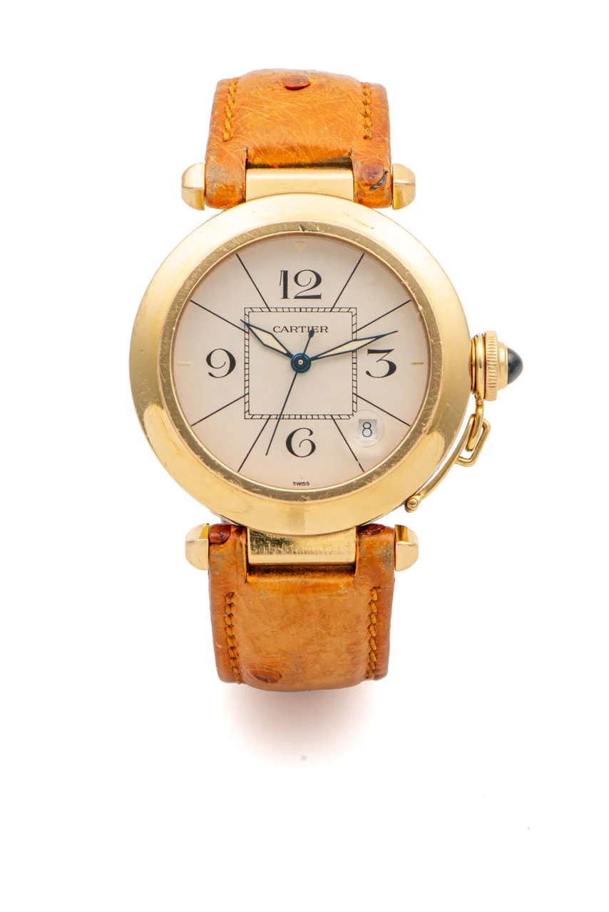 Cartier CARTIER, REF. 2204, PASHA, AUTOMATIC, YELLOW GOLD kol saati