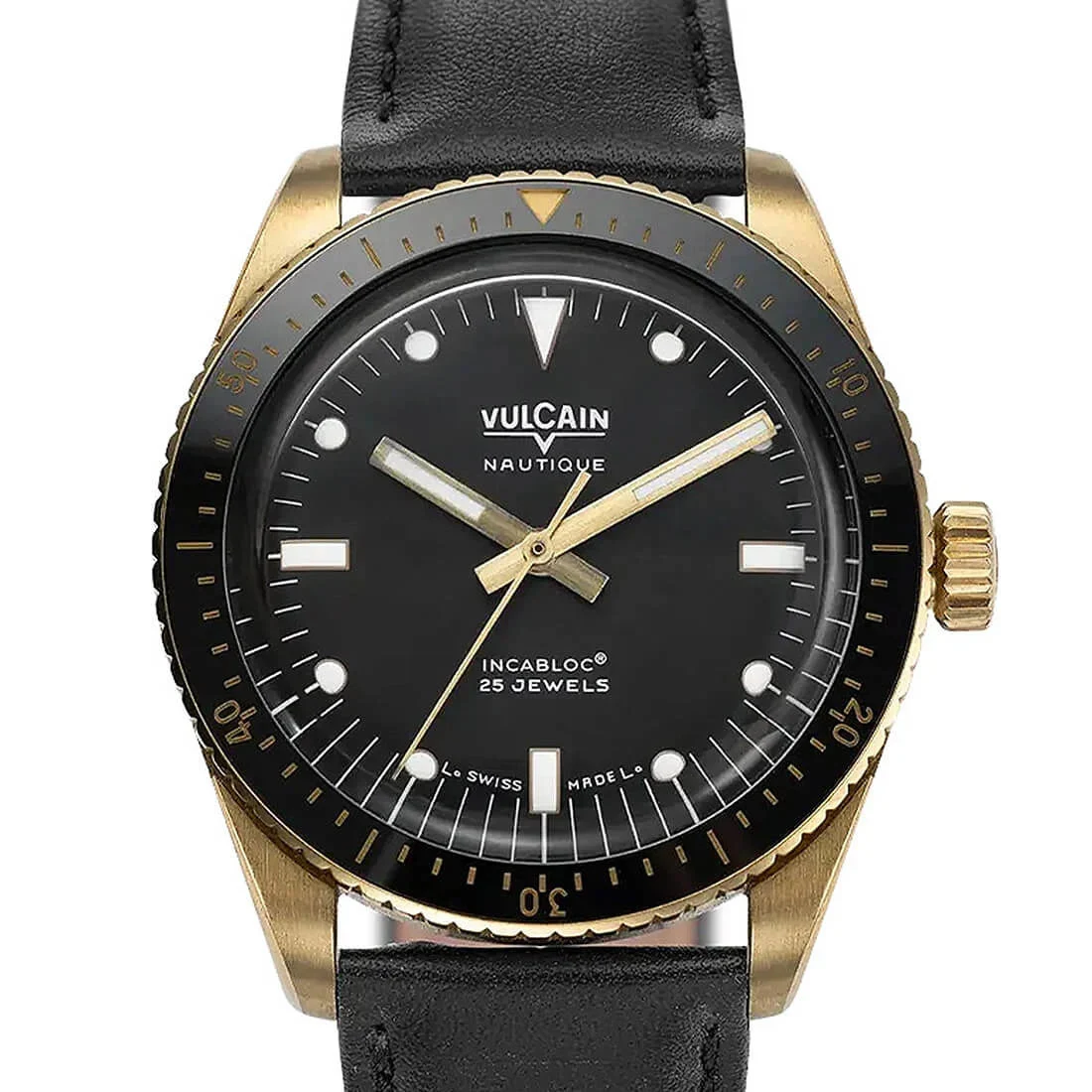 Vulcain Skindiver Nautique 42897 38 mm kol saati