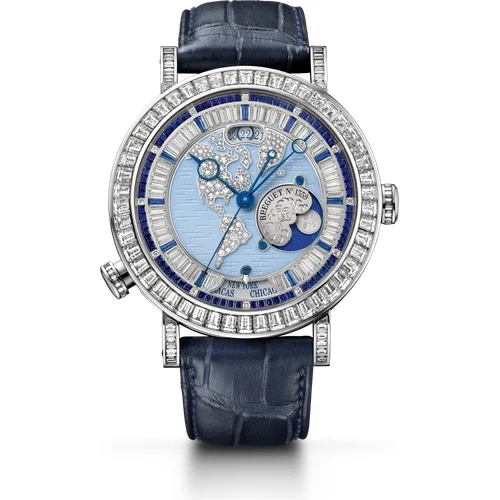 Breguet Classique Hora Mundi 5719 5719PT/US/9ZV kol saati