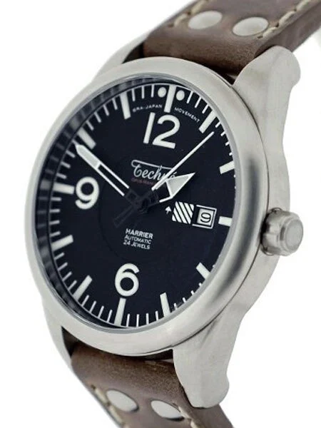 Techne Automatic 41mm Harrier Aviator Watch with Anti-Reflective Sapphire Crystal #363.042