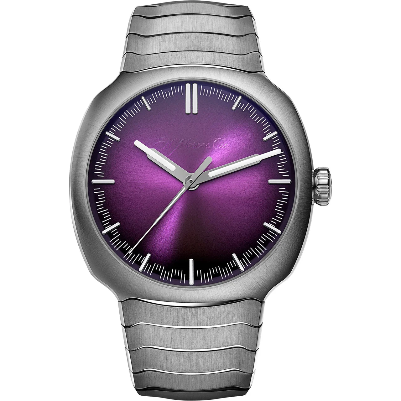 H. Moser & Cie. - Moser & Cie. Streamliner Centre Seconds Purple Haze 6201-1201 40 mm kol saati