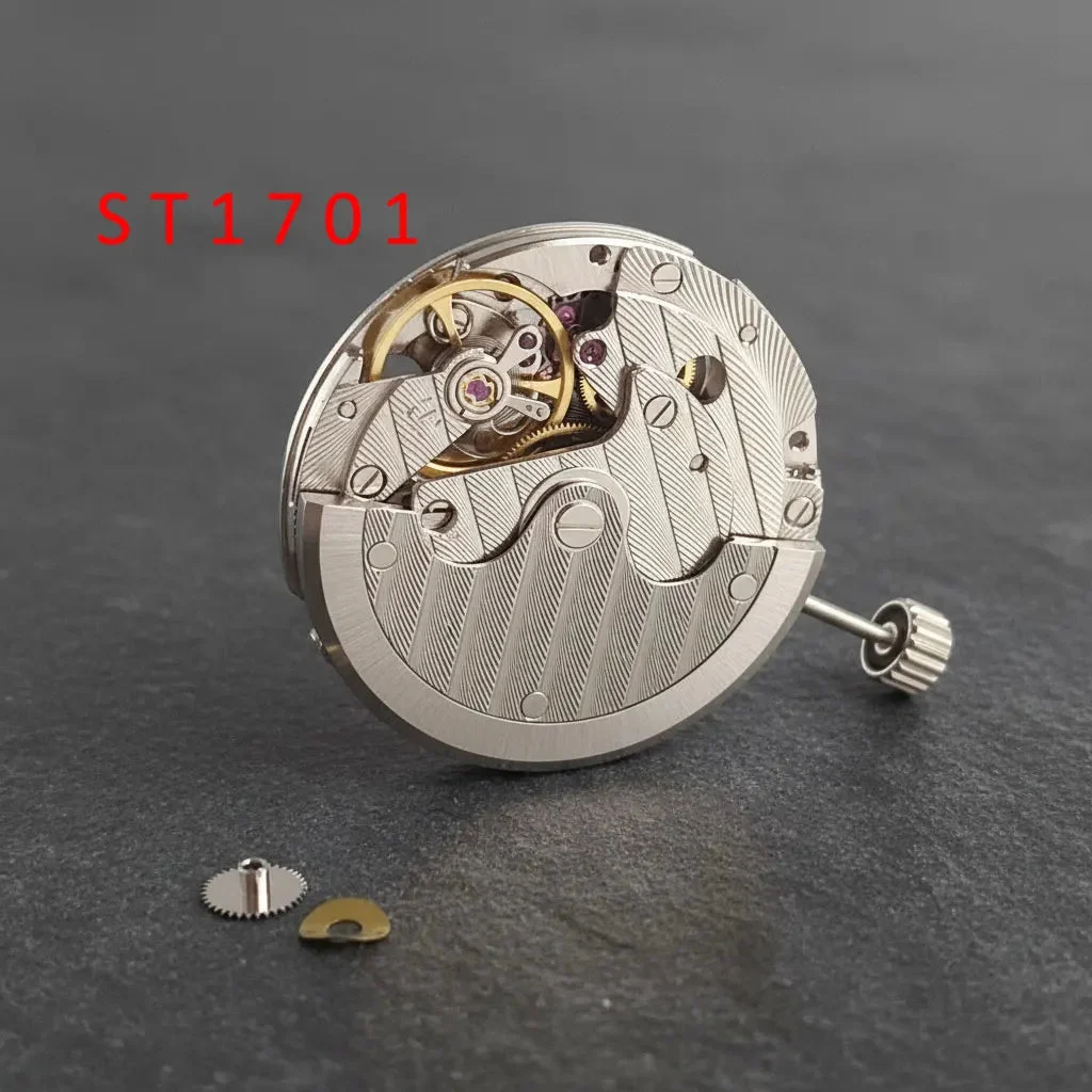 Tandorio Watches Seagull ST1701 Automatic Movement Sub Second High Accuracy Accessories Watch Parts New seagull-st1701-automatic-movement-sub-second 50 mm kol saati
