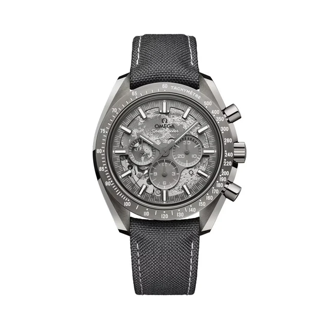 OMEGA Speedmaster Grey Side of the Moon Grey Ceramic 44.25mm - Grey on Fabric Strap O31092