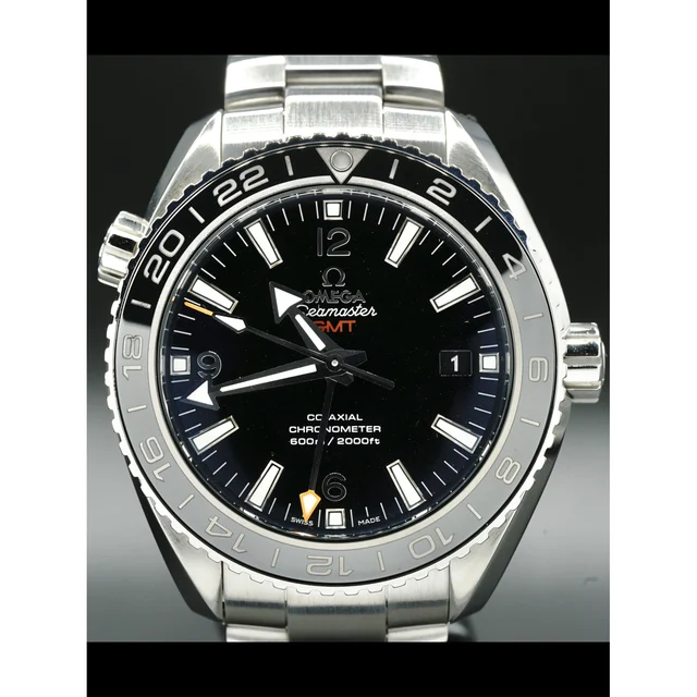 OMEGA Planet Ocean 600M Co-axial GMT 43.5mm 232.30.44.22.01.001 210000021390 kol saati