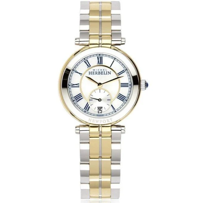 HERBELIN Newport 18384/BT29 34 mm kol saati