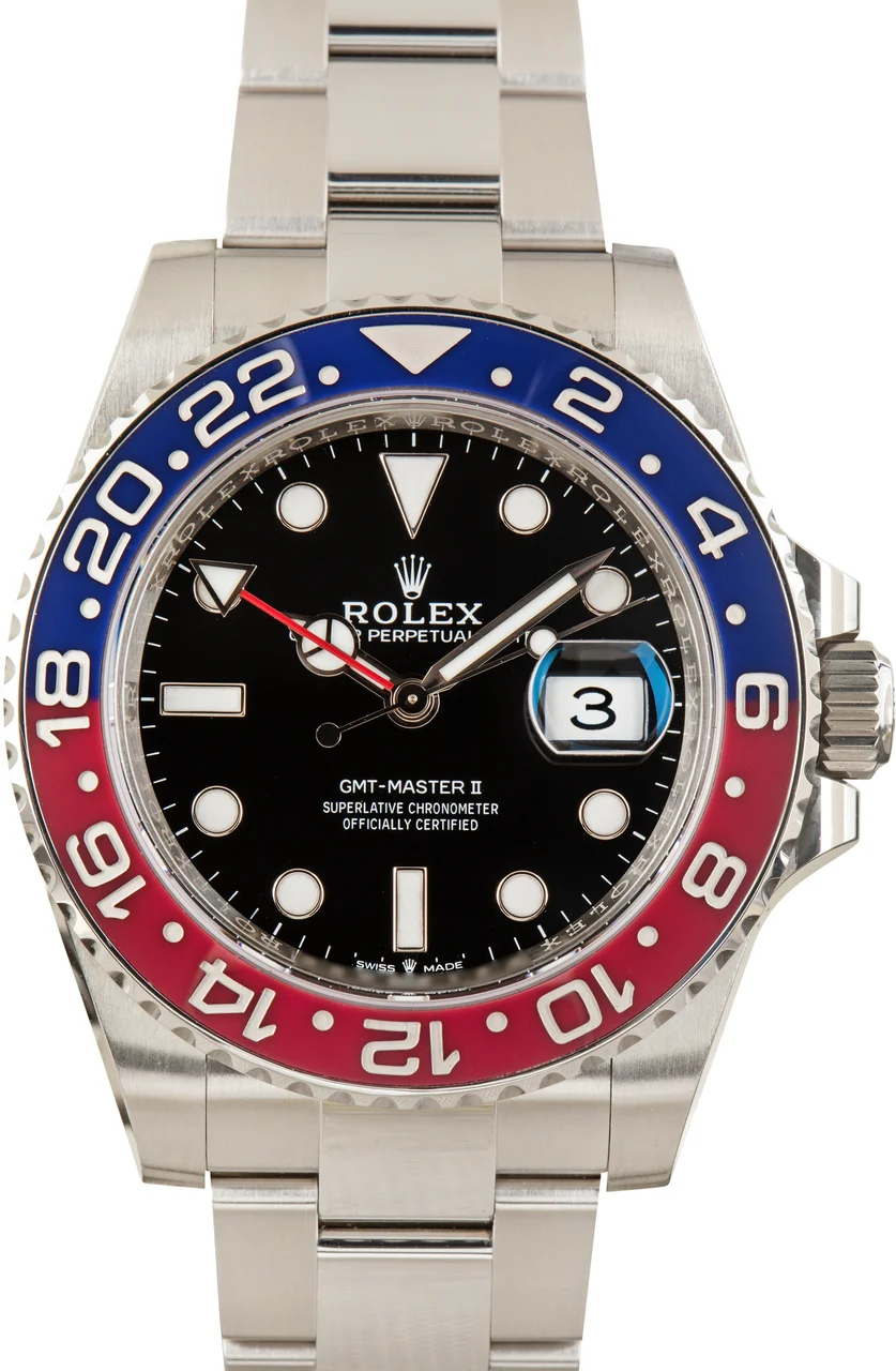 Rolex Batman GMT Master 126710 40 mm kol saati