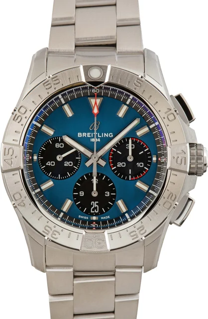 Breitling Avenger B01 Chronograph 42 Blue Dial AB0146101C1A1 kol saati