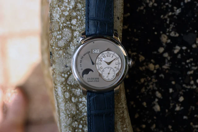 F.P. Journe Octa Lune “LN” Platinum, Grey Dial, 42mm kol saati