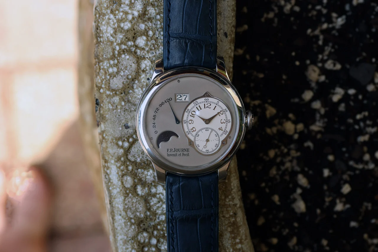 F.P. Journe Octa Lune “LN” Platinum, Grey Dial, 42mm 42 mm kol saati