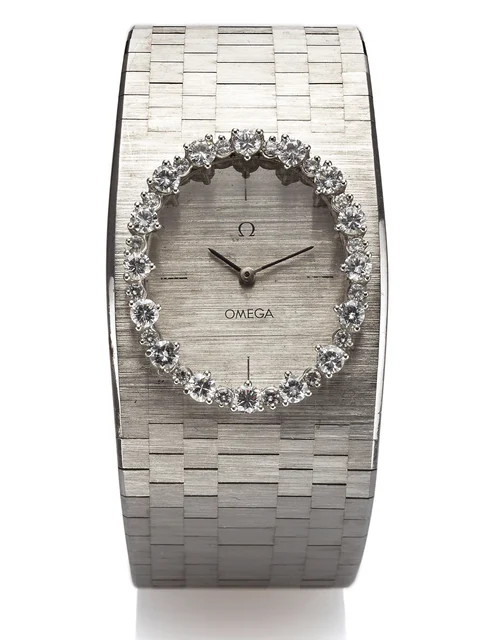 OMEGA OMEGA REF. 3685 WHITE GOLD & kol saati