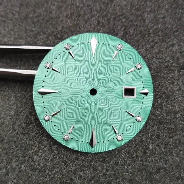 Tandorio Cocktail Watch Dial 35mm Premium for NH35/36/4R/38 Automatic Movement Texture Spi