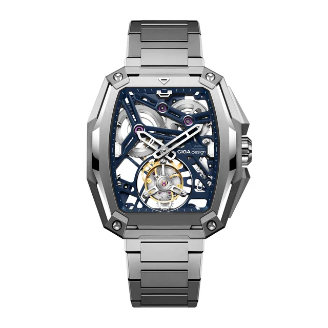 CIGA Design Advanced Skeleton Complication Watch Hunter · Tourbillon Z037-TIBU-1T6B kol sa