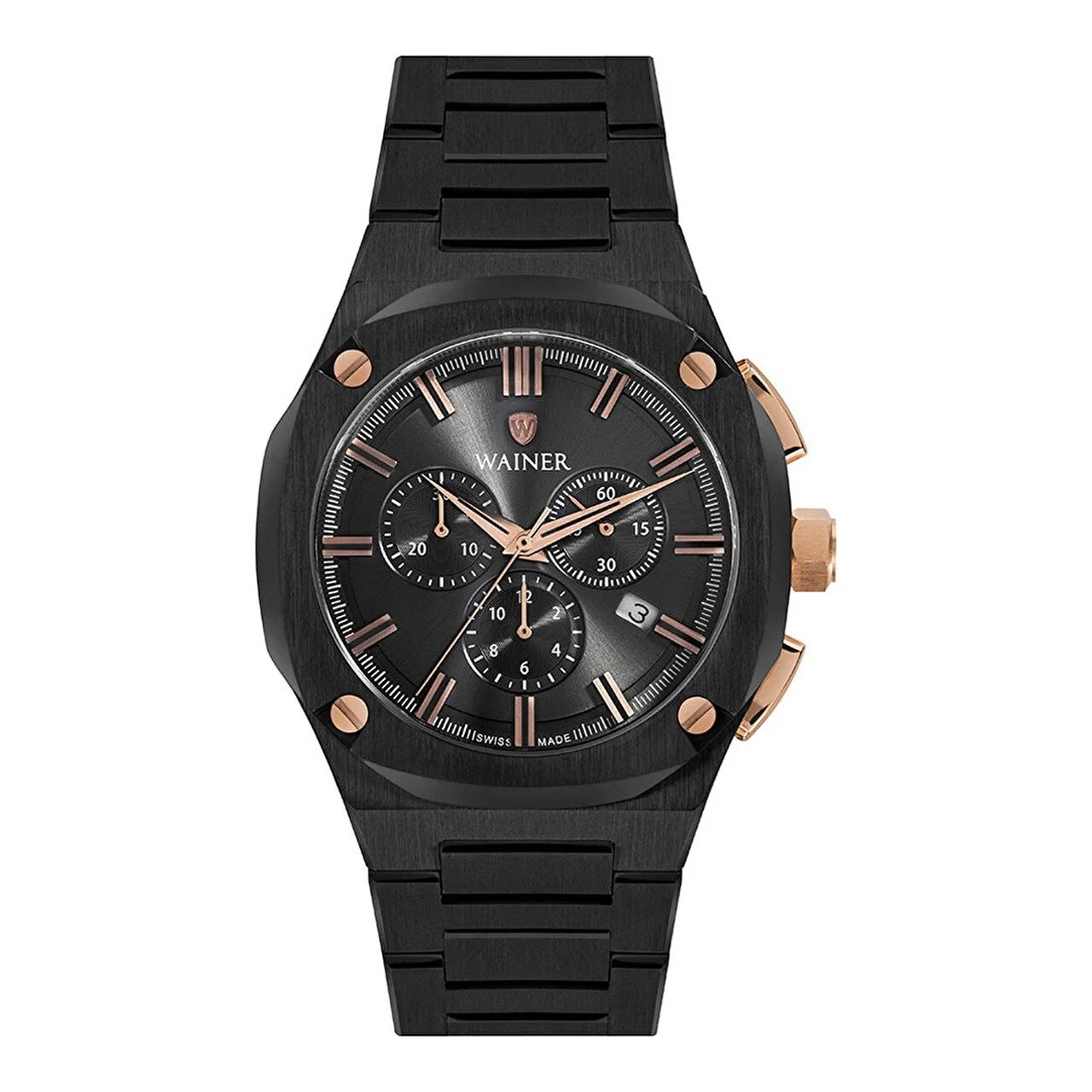 WAINER Vintage Slim WA.10000-C 43 mm kol saati