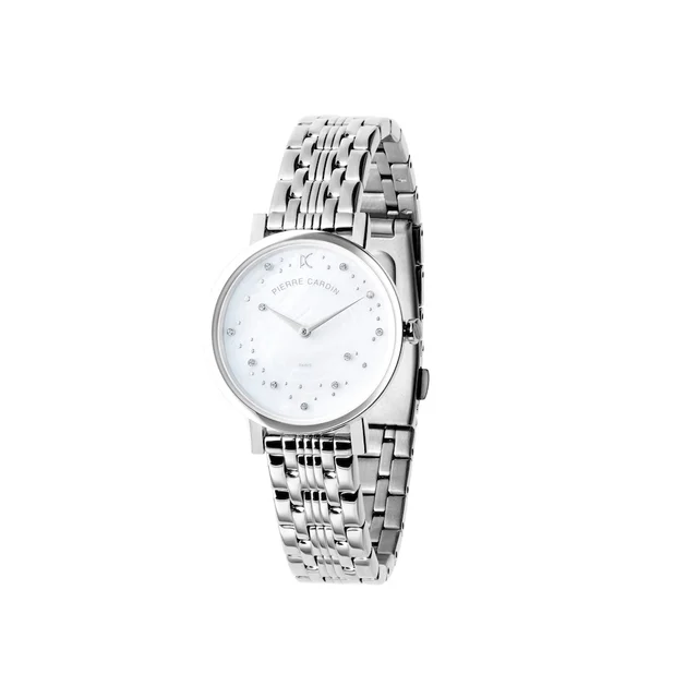 Canal St. Martin Canal St Martin Circles Stainless Steel Watch with Crystals and Mother of