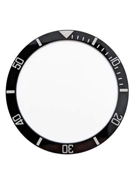 Islander Black Ceramic Luminous Bezel Insert for Seiko SKX013 #C16 kol saati