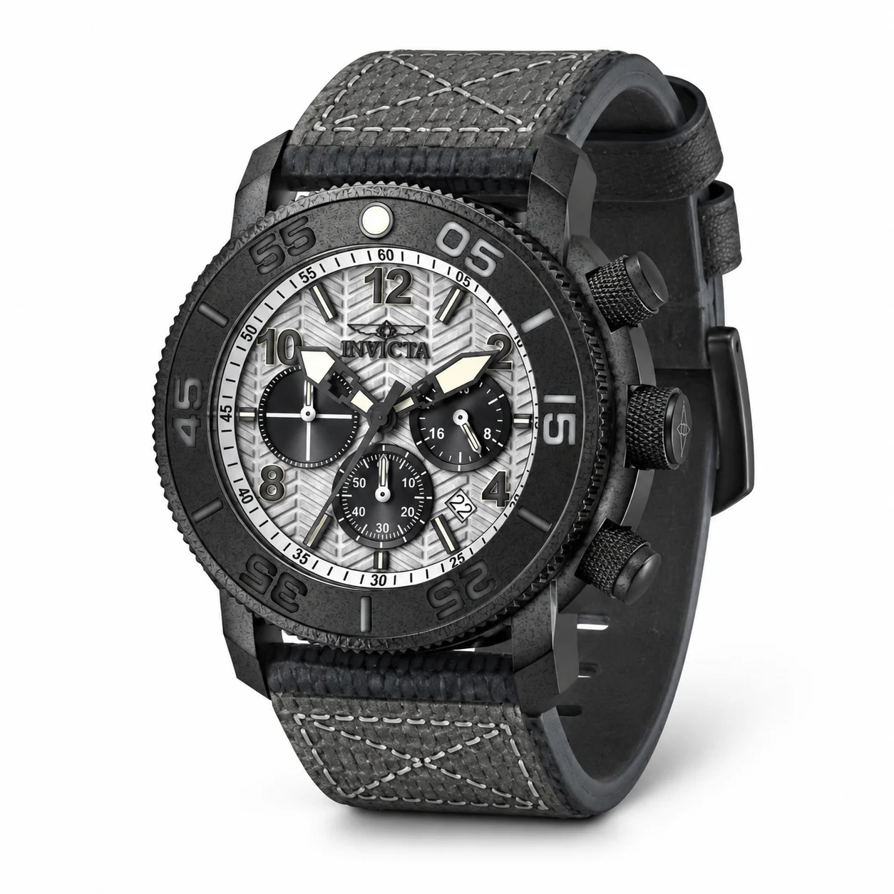 Invicta Coalition Forces Sovereign OPS Watch - 50mm. Orange. Grey. Black (50097) 50 mm kol saati