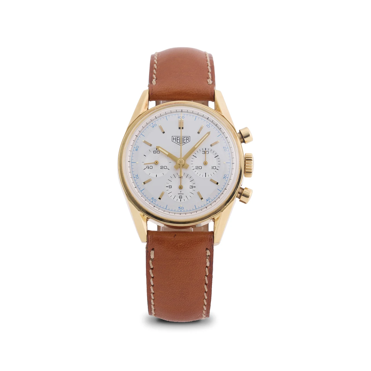Heuer HEUER REF. CS3140 YELLOW GOLD RE-EDITION CHRONOGRAPH YELLOW GOLD kol saati