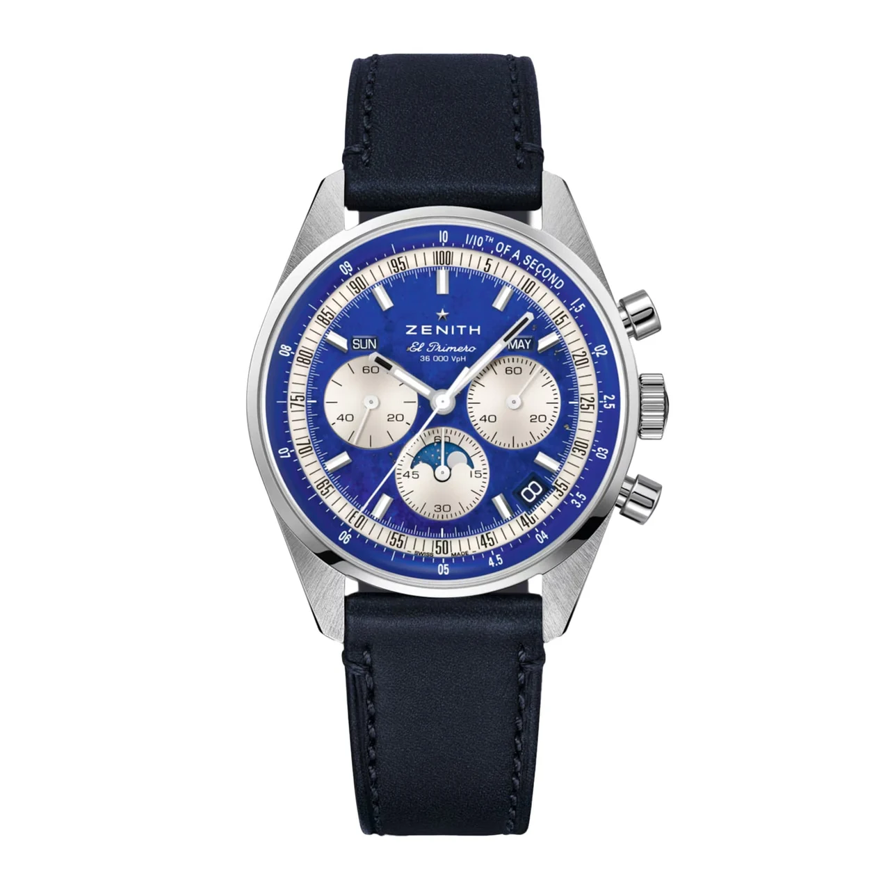 Zenith Chronomaster 17641055 38 mm kol saati