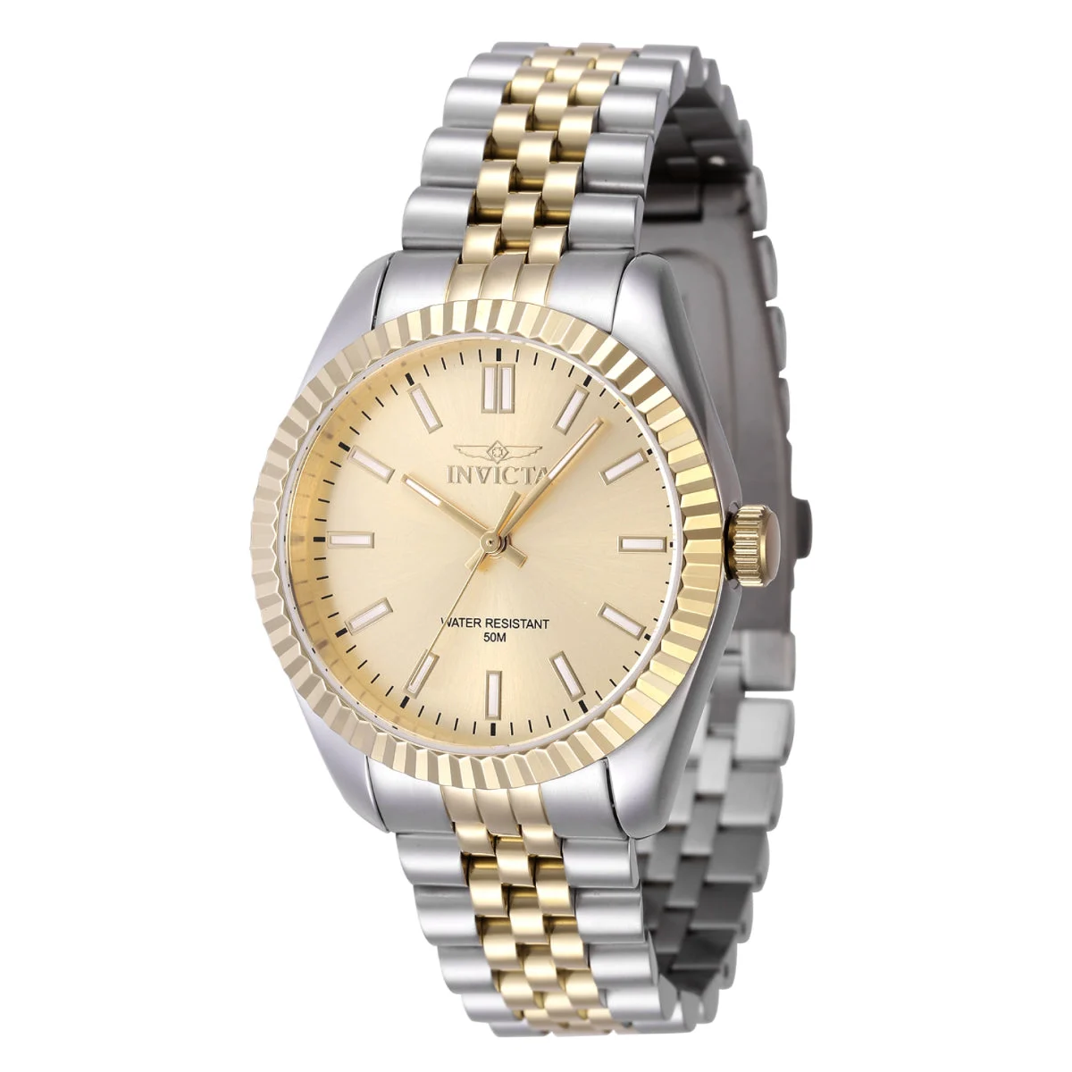 Invicta Specialty Oxford Watch - 36mm. Gold, Steel (47503) 36 mm kol saati