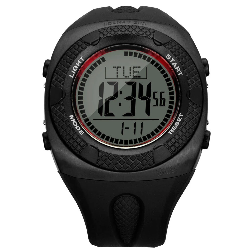 Marathon ADANAC General Purpose Digital with Dual-Time, Chronograph, Alarm, Calendar #WW194024-BK 48 mm kol saati