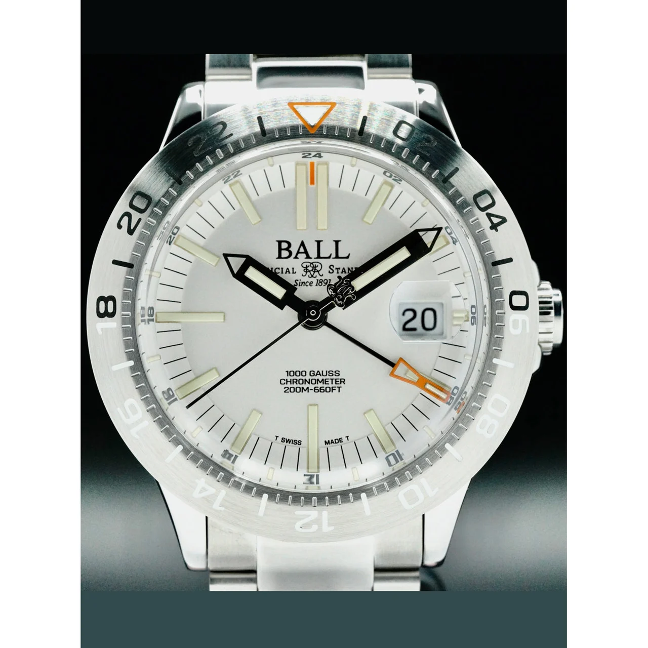 Ball Engineer III Outlier 40mm White Dial DG9000B-S1C-WH 210000066357 40 mm kol saati