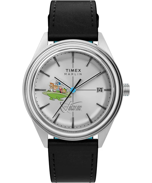 Timex The Jetsons x Marlin® Jet Automatic 38mm Strap Watch TW2Y56300 kol saati