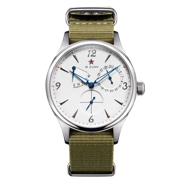 Sugess Seagull Movement Watch 1780 40mm Automatic White Dial S388 Seagull Movement Watch 1