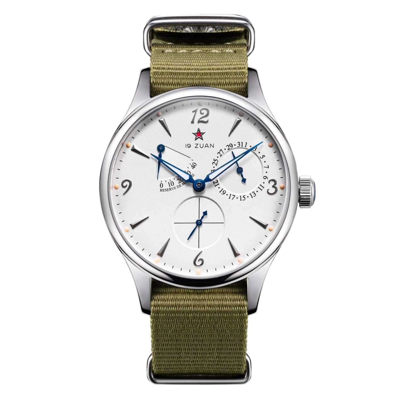 Sugess Seagull Movement Watch 1780 40mm Automatic White Dial S388 Seagull Movement Watch 1780 40mm Automatic White Dial 40 mm kol saati