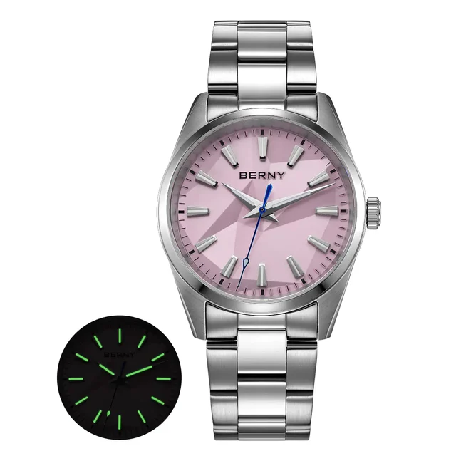 BERNY Women Quartz Fashion Watch-2953M-PK kol saati