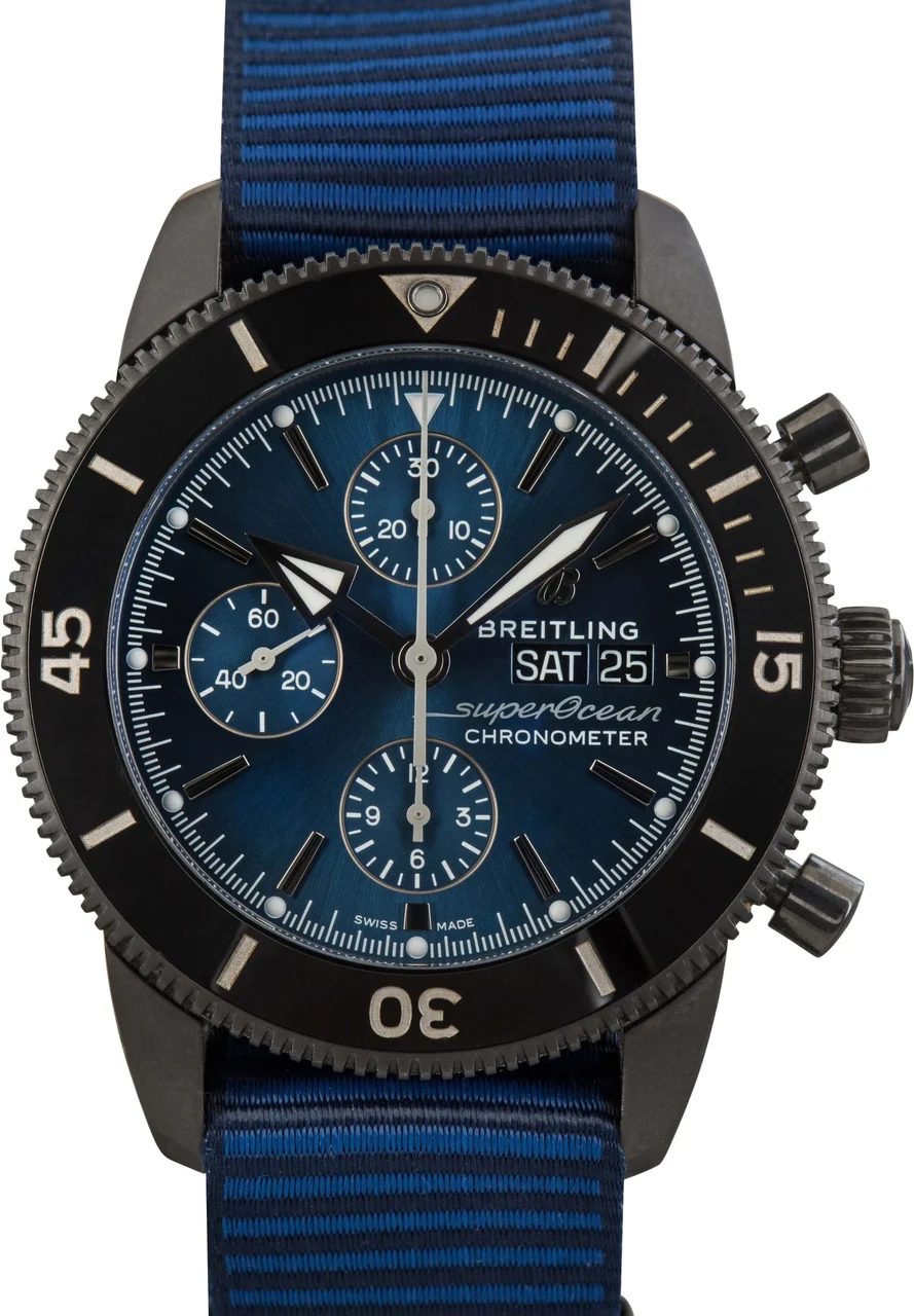 Breitling Superocean Heritage II Automatic 44 Blue Dial M133132A1C1W1 44 mm kol saati