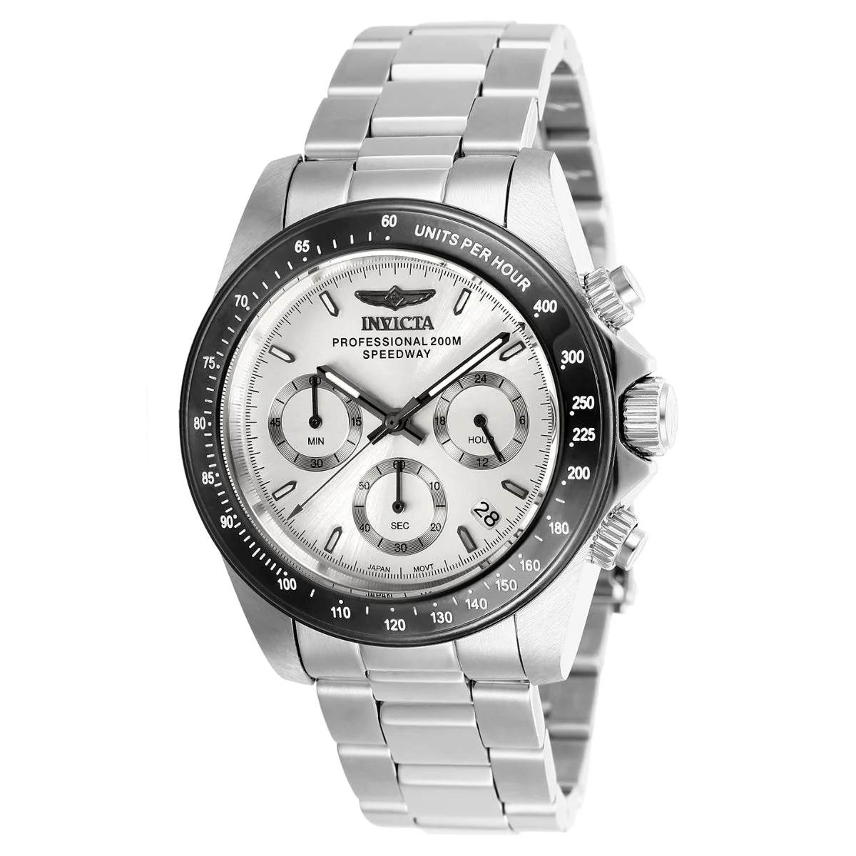 Invicta Speedway Torvane Watch - 39.5mm, Steel (26111) 39.5 mm kol saati