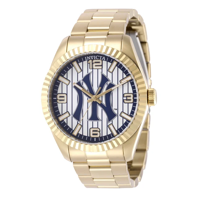 Invicta Specialty New York Edition Watch - 43mm. Gold (49864) kol saati
