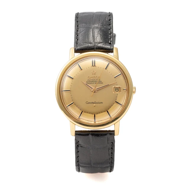 OMEGA OMEGA, REF. 168.004, CONSTELLATION, YELLOW GOLD kol saati