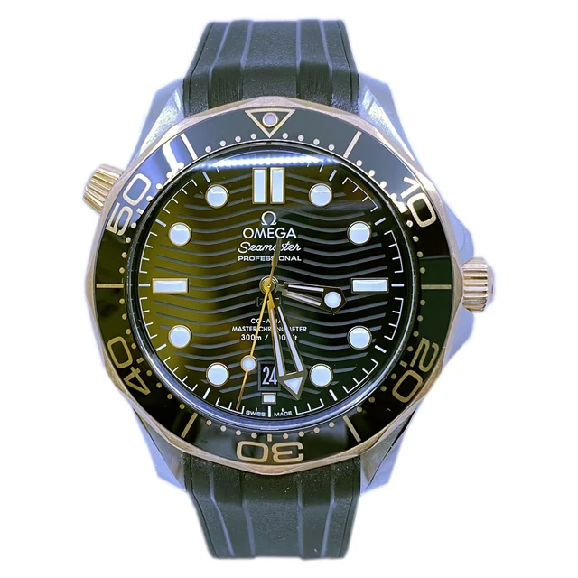 OMEGA Seamaster Diver 300M Co-Axial Master Chronometer Sedna Gold 210.22.42.20.01.002 2100