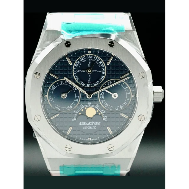 Audemars Piguet Royal Oak Perpetual SS Blue 210000063817 kol saati