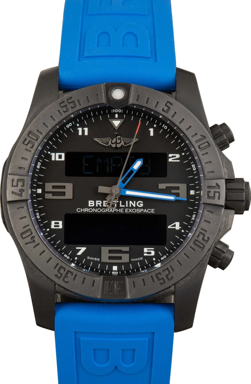 Breitling Exospace B55 Chronograph Digital Display VB5510H21B1S1 kol saati