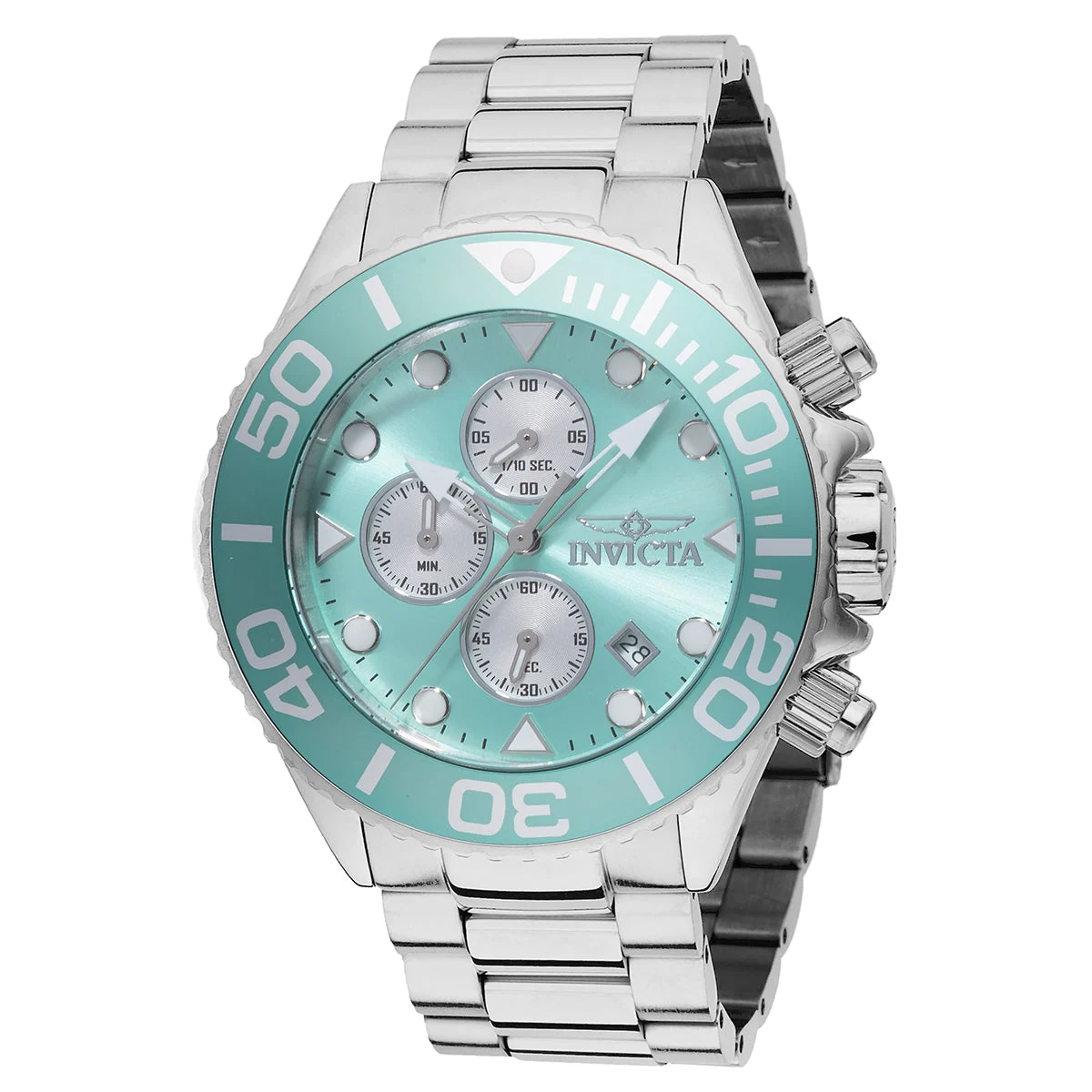 Invicta Grand Diver Sidereon Watch - 52mm. Steel (48583) 52 mm kol saati