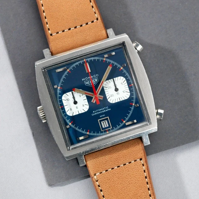 Heuer Monaco W-444 kol saati