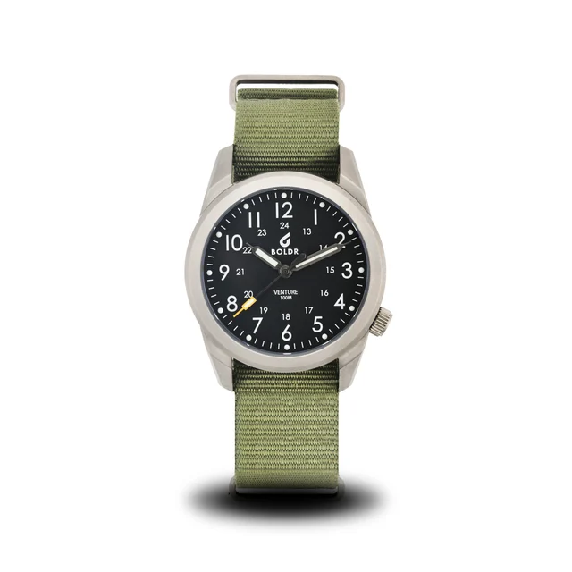 BOLDR Supply Co. Venture Jungle Green Quartz 0638455380745 kol saati