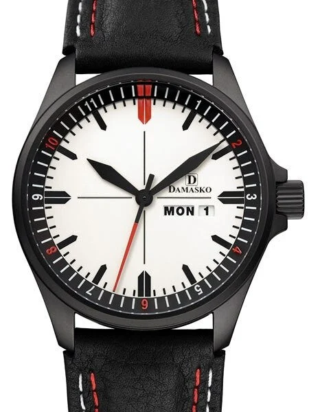 Damasko Swiss ETA Automatic with a 41.8mm Black Ion Stainless Steel Case #DA353BK kol saat